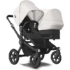 Bugaboo Passeggino Fratellare Donkey 5 Duo Complete - Nero/bianco -Negozio online Pink Or Blue bugaboo passeggino fratellare donkey 5 duo complete nero bianco a381942