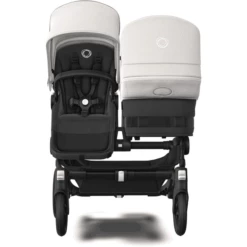 Bugaboo Passeggino Fratellare Donkey 5 Duo Complete - Nero/bianco -Negozio online Pink Or Blue bugaboo passeggino fratellare donkey 5 duo complete nero bianco a381942 3