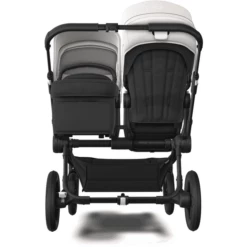 Bugaboo Passeggino Fratellare Donkey 5 Duo Complete - Nero/bianco -Negozio online Pink Or Blue bugaboo passeggino fratellare donkey 5 duo complete nero bianco a381942 4