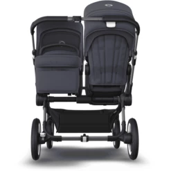 Bugaboo Passeggino Fratellare Donkey 5 Duo Complete - Nero/blu -Negozio online Pink Or Blue bugaboo passeggino fratellare donkey 5 duo complete nero blu a381973 4