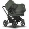 Bugaboo Passeggino Fratellare Donkey 5 Duo Complete - Nero/verde -Negozio online Pink Or Blue bugaboo passeggino fratellare donkey 5 duo complete nero verde a381976