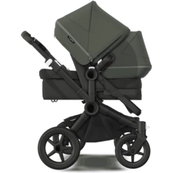 Bugaboo Passeggino Fratellare Donkey 5 Duo Complete - Nero/verde -Negozio online Pink Or Blue bugaboo passeggino fratellare donkey 5 duo complete nero verde a381976 2