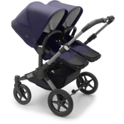 Bugaboo Passeggino Gemellare Donkey 5 Twin Complete Graphite/Dark Navy -Negozio online Pink Or Blue bugaboo passeggino gemellare donkey 5 twin complete graphite dark navy a414787 2