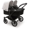 Bugaboo Passeggino Gemellare Donkey 5 Twin Complete - Nero/bianco -Negozio online Pink Or Blue bugaboo passeggino gemellare donkey 5 twin complete nero bianco a381984