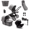 Bugaboo Passeggino Trio 3 In 1 Fox 5 Set Nascita, Nero/grigio Melange -Negozio online Pink Or Blue bugaboo passeggino trio 3 in 1 fox 5 set nascita nero grigio melange a416738