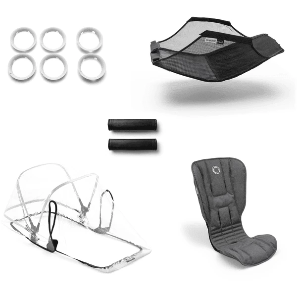 Bugaboo Style Set Bee 5 Grey Melange 5 Bugaboo Style Set Bee 5 Grey Melange - immagine 3