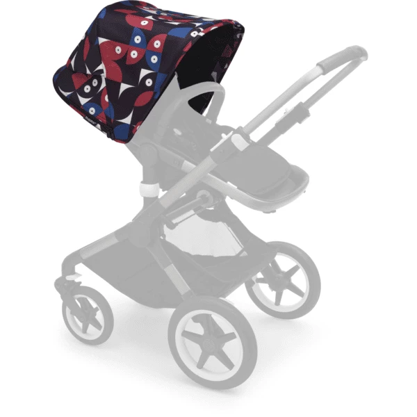 Bugaboo Tettuccio Parasole Fox 3 Edizione Speciale Rosso/blu 6 Bugaboo Tettuccio Parasole Fox 3 Edizione Speciale Rosso/blu - immagine 4