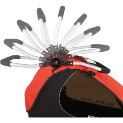 BURLEY Rimorchio Per Biciclette Honey Bee Red 2019 -Negozio online Pink Or Blue burley rimorchio per biciclette honey bee red 2019 a312468 3