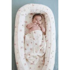 Cam Cam Copenhagen Baby Nest Wind Flower Crema -Negozio online Pink Or Blue cam cam copenhagen baby nest wind flower crema a370762 2