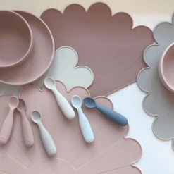 Cam Cam Copenhagen Cam Cam® COPENHAGEN Cucchiaio In Silicone Flower, Earth Mix, 2 Pz. -Negozio online Pink Or Blue cam cam copenhagen cucchiaio in silicone flower earth mix 2 pz a371046 1