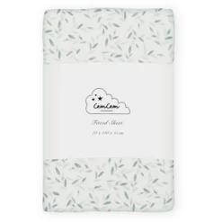 Cam Cam Copenhagen Cam Cam® COPENHAGEN Lenzuolo Con Angoli 70 X 140 Cm, Green Leaves -Negozio online Pink Or Blue cam cam copenhagen lenzuolo con angoli 70 x 140 cm green leaves a371581 1