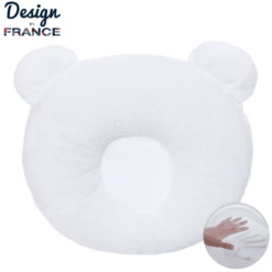 Candide Cuscino Poggiatesta Orsetto Panda Pad - Grigio -Negozio online Pink Or Blue candide cuscino poggiatesta orsetto panda pad grigio a117880 1