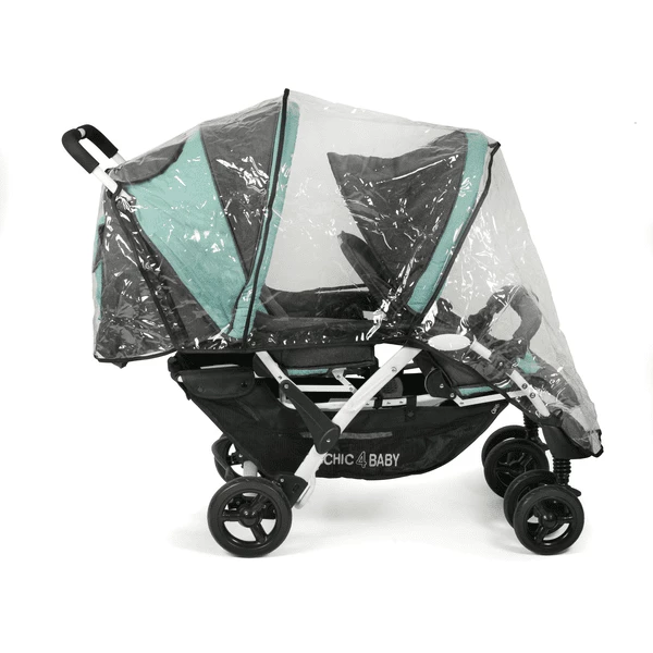 CHIC 4 BABY Passeggino Fratellare DUO Melange Menta 7 CHIC 4 BABY Passeggino Fratellare DUO Melange Menta - immagine 5