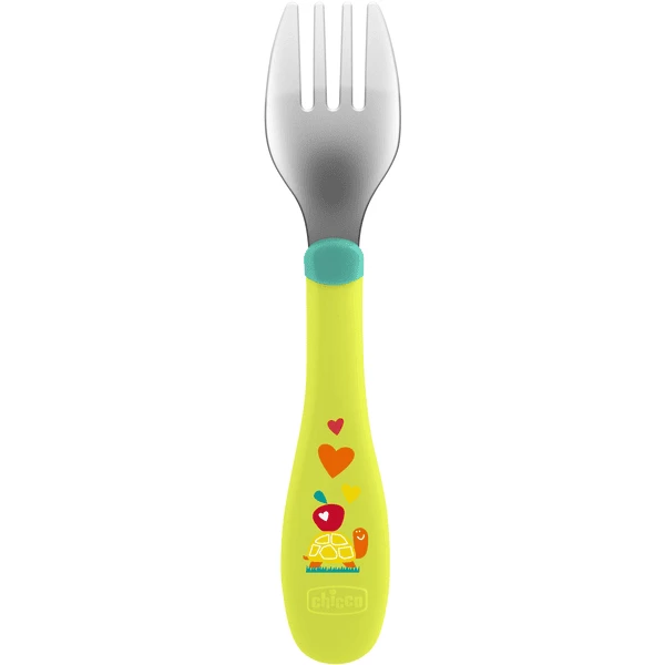 Chicco Primo Set Di Posate In Acciaio Inossidabile Verde 18M+ 5 Chicco Primo Set Di Posate In Acciaio Inossidabile Verde 18M+ - immagine 3