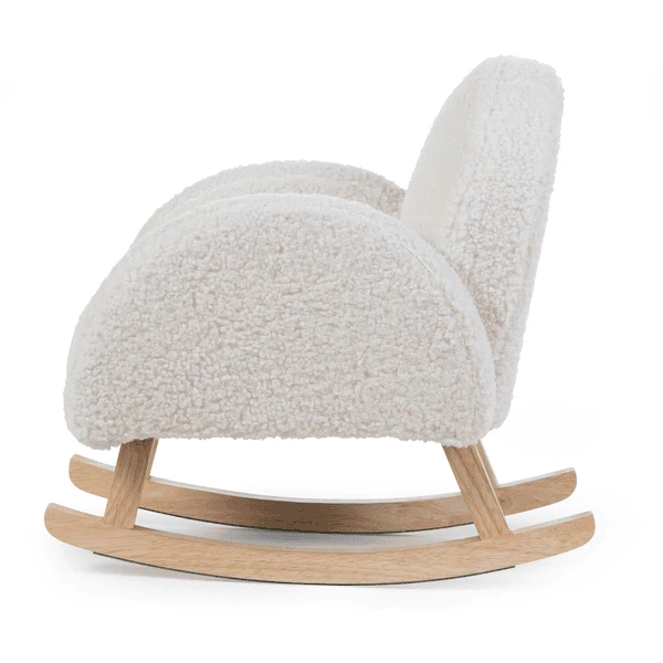 Childhome CHILD HOME Sedia A Dondolo Per Bambini Teddy Bianca 5 Childhome CHILD HOME Sedia A Dondolo Per Bambini Teddy Bianca - immagine 3