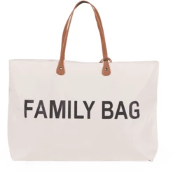 CHILDHOME Borsa Fasciatoio Family Bag Off White