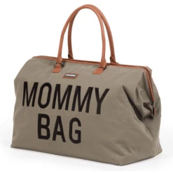 CHILDHOME Borsa Fasciatoio Mommy Bag, Canvas Cachi -Negozio online Pink Or Blue childhome borsa fasciatoio mommy bag canvas cachi a325779 3
