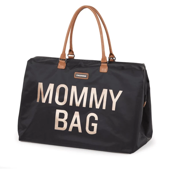 CHILDHOME Borsa Fasciatoio Mommy Bag Grande, Nero/oro 6 CHILDHOME Borsa Fasciatoio Mommy Bag Grande, Nero/oro - immagine 4