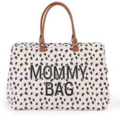 CHILDHOME Borsa Fasciatoio Mommy Bag Leopard