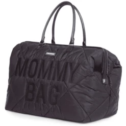 CHILDHOME Borsa Fasciatoio Mommy Bag Trapuntata, Nero -Negozio online Pink Or Blue childhome borsa fasciatoio mommy bag trapuntata nero a325787 3