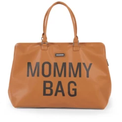 CHILDHOME Borsa Mommy Bag Similpelle Brown
