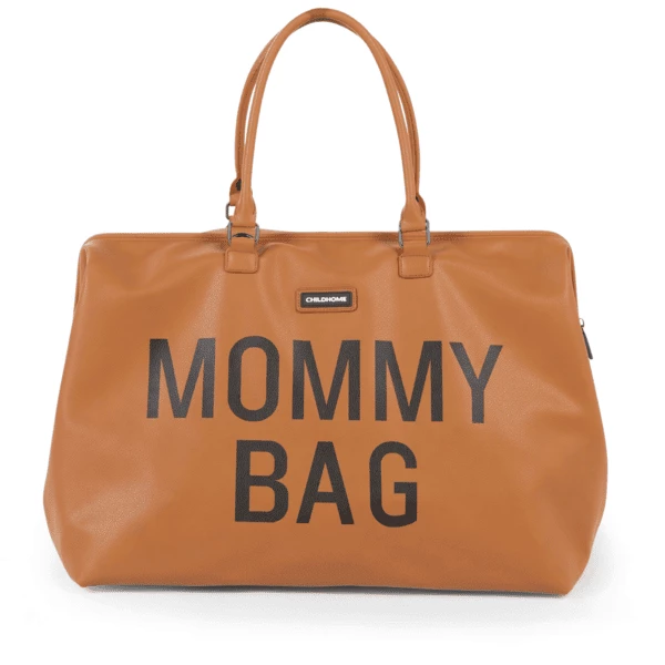 CHILDHOME Borsa Mommy Bag Similpelle Brown 3 CHILDHOME Borsa Mommy Bag Similpelle Brown