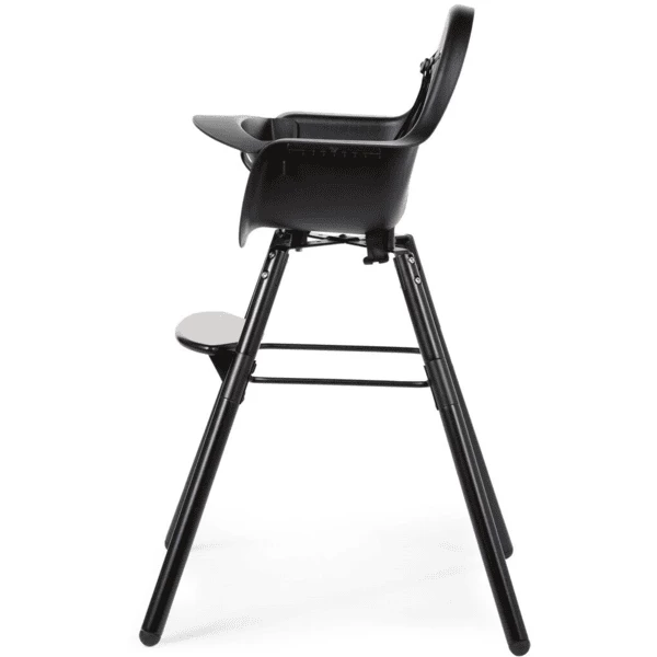 CHILDHOME Seggiolone Evolu 2 Nero / Nero 2 In 1 + Ring 4 CHILDHOME Seggiolone Evolu 2 Nero / Nero 2 In 1 + Ring - immagine 2