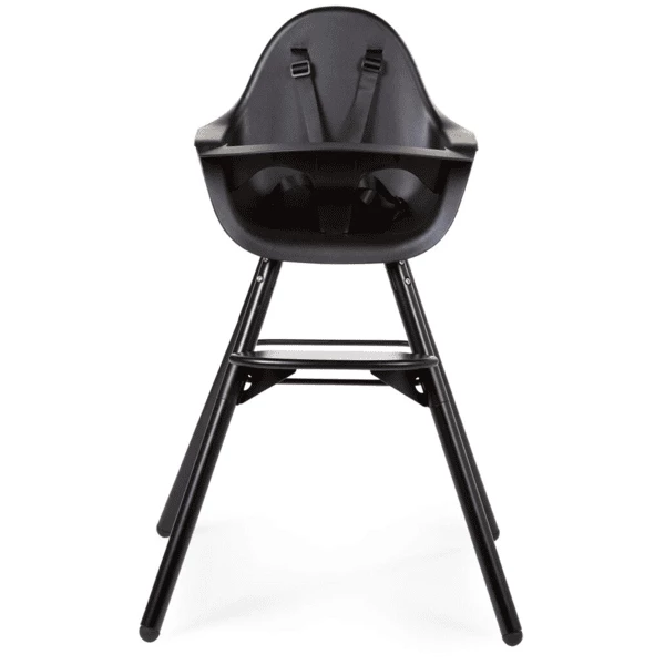 CHILDHOME Seggiolone Evolu 2 Nero / Nero 2 In 1 + Ring 3 CHILDHOME Seggiolone Evolu 2 Nero / Nero 2 In 1 + Ring