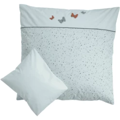 Collezione Be Be 's Biancheria Da Letto 3D Butterfly Mint 80x80 Cm