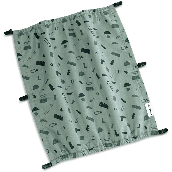 CROOZER Parasole Green Fantasia Per Kid Biposto 4 CROOZER Parasole Green Fantasia Per Kid Biposto - immagine 2