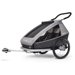 CROOZER Rimorchio Per Biciclette Kid Keeke 2 Stone Grey, Incl. Set Jogger 9 CROOZER Rimorchio Per Biciclette Kid Keeke 2 Stone Grey, Incl. Set Jogger -Negozio online Pink Or Blue croozer rimorchio per biciclette kid keeke 2 stone grey incl set jogger a415479 2