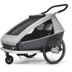 CROOZER Rimorchio Per Biciclette Kid Keeke 2 Stone Grey, Incl. Set Jogger 10 CROOZER Rimorchio Per Biciclette Kid Keeke 2 Stone Grey, Incl. Set Jogger -Negozio online Pink Or Blue croozer rimorchio per biciclette kid keeke 2 stone grey incl set jogger a415479 3