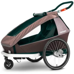 CROOZER Rimorchio Per Biciclette Kid Vaaya 1 Blossom Red, Incl. Set Jogger -Negozio online Pink Or Blue croozer rimorchio per biciclette kid vaaya 1 blossom red incl set jogger a415477 3