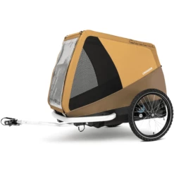 CROOZER Rimorchio Per Cani Dog Tammo Moss Green, Inclusa Cuccia Sundown Yellow -Negozio online Pink Or Blue croozer rimorchio per cani dog tammo moss green inclusa cuccia sundown yellow a410047 2