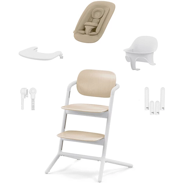 Cybex GOLD Seggiolone Lemo 4 In 1 Set Sand White 3 Cybex GOLD Seggiolone Lemo 4 In 1 Set Sand White