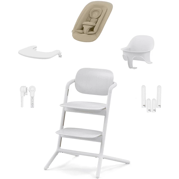 Cybex GOLD Seggiolone Lemo Set 4 In 1 - Bianco 3 Cybex GOLD Seggiolone Lemo Set 4 In 1 - Bianco