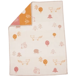 DAVID FUSSENEGGER Coperta In Cotone Animali Della Foresta, Bianco 75 X 100 Cm 8 DAVID FUSSENEGGER Coperta In Cotone Animali Della Foresta, Bianco 75 X 100 Cm -Negozio online Pink Or Blue david fussenegger coperta in cotone animali della foresta bianco 75 x 100 cm a291018 1