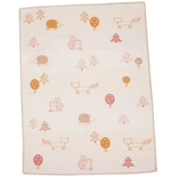 DAVID FUSSENEGGER Coperta In Cotone Animali Della Foresta, Bianco 75 X 100 Cm 10 DAVID FUSSENEGGER Coperta In Cotone Animali Della Foresta, Bianco 75 X 100 Cm -Negozio online Pink Or Blue david fussenegger coperta in cotone animali della foresta bianco 75 x 100 cm a291018 3