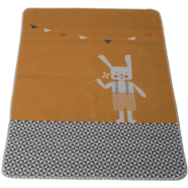 DAVID FUSSENEGGER Coperta Per Bambini Coniglio, Giallo Oro 70 X 90 Cm 3 DAVID FUSSENEGGER Coperta Per Bambini Coniglio, Giallo Oro 70 X 90 Cm