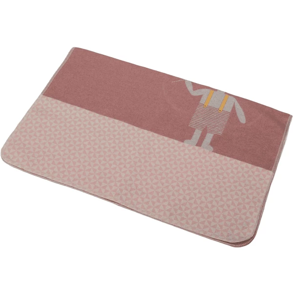 DAVID FUSSENEGGER Coperta Per Bambini Coniglio, Rouge 70 X 90 Cm 4 DAVID FUSSENEGGER Coperta Per Bambini Coniglio, Rouge 70 X 90 Cm - immagine 2