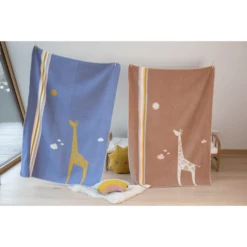 DAVID FUSSENEGGER Coperta Per Bambini Giraffa Milka -Negozio online Pink Or Blue david fussenegger coperta per bambini giraffa milka a312234 2