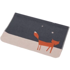 DAVID FUSSENEGGER Coperta Per Bambini Volpe Sotto Le Stelle, Grigio 70 X 90 Cm -Negozio online Pink Or Blue david fussenegger coperta per bambini volpe sotto le stelle grigio 70 x 90 cm a241555 1