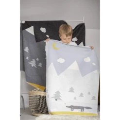 DAVID FUSSENEGGER Coperta Per Bambini Wolf, North Sea -Negozio online Pink Or Blue david fussenegger coperta per bambini wolf north sea a312303 2