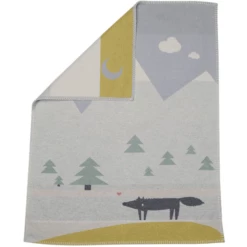 DAVID FUSSENEGGER Coperta Per Bambini Wolf, North Sea -Negozio online Pink Or Blue david fussenegger coperta per bambini wolf north sea a312303 3