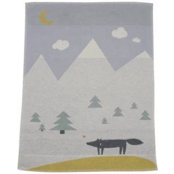 DAVID FUSSENEGGER Coperta Per Bambini Wolf, North Sea -Negozio online Pink Or Blue david fussenegger coperta per bambini wolf north sea a312303 4