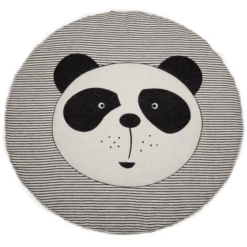 DAVID FUSSENEGGER Coperta Per Gattonare Panda, Bianco 120 Cm -Negozio online Pink Or Blue david fussenegger coperta per gattonare panda bianco 120 cm a312260 4