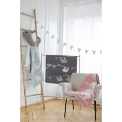 DAVID FUSSENEGGER Cuscino Bradipo, Grigio Fumo 35 X 40 Cm -Negozio online Pink Or Blue david fussenegger cuscino bradipo grigio fumo 35 x 40 cm a291023 3