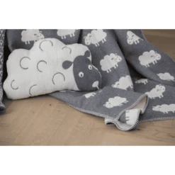 DAVID FUSSENEGGER Cuscino Pecorella, Grigio 30 X 50 Cm -Negozio online Pink Or Blue david fussenegger cuscino pecorella grigio 30 x 50 cm a291073 3