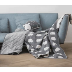 DAVID FUSSENEGGER Cuscino Pecorella, Grigio 30 X 50 Cm -Negozio online Pink Or Blue david fussenegger cuscino pecorella grigio 30 x 50 cm a291073 4