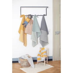 DAVID FUSSENEGGER Plaid Per Bambini, Grigio A Righe -Negozio online Pink Or Blue david fussenegger plaid per bambini grigio a righe a312289 2